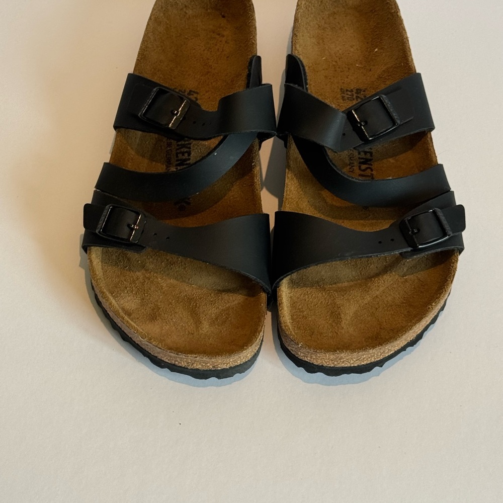 Birkenstock Black Triple Strap Sandals
